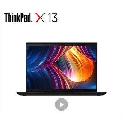 聯(lián)想ThinkPad X13便攜式計算機X13 I7-1051U 16G/32G傲騰+512固態(tài)/W10+13.3